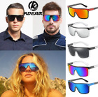 KDEAM Men Women Large Frame Sport Sunglasses Outdoor Cycling Fishing Glasses New
