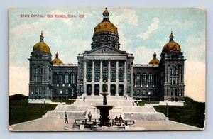 Des Moines State Capitol Postkarte 601 unbespielt - Bild 1 von 2
