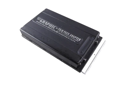 Graflex Graphic Film Pack Adapter 1232 2 1/4 x 3 1/4 w/ Dark Slide FREE USA SHIP - Image 1 of 4