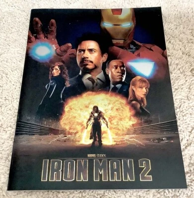 Iron Man 2 Japón Película 2010 Programa Marvel Libro - Se envía EE. UU. Foto 1 de 4