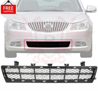 New Front Bumper Grille Textured Dark Gray Fits 2010-13 Buick LACROSSE GM1036124 — 第 1/4 张图片