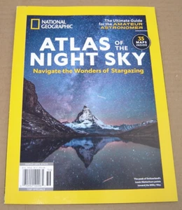 National Geographic Magazine Atlas of the Night Sky, 2023 includes 35 maps - Picture 1 of 2