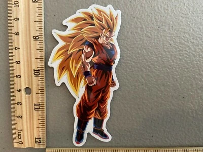 Новый DragoBallZ большой классный аниме SuperSaiyanGoku виниловая наклейка стикер автомобиля грузовика мем - Изображение 1 из 4