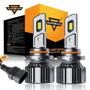 AUXBEAM 9005 HB3 LED Headlight Super Bright Bulb Kit HIGH/LOW Beam 6500K 28000LM - Picture 1 of 13