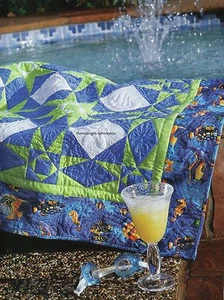 High Seas Quilt Pattern Pieced MC - Picture 1 of 2