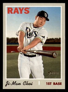 2019 Topps Heritage Ji-Man Choi #637 Tampa Bay Rays - Picture 1 of 2