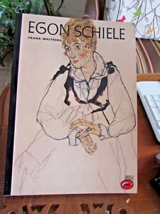 Egon Schiele [151 Illustrations] by Frank Whitford (1993 reprint) Flexcover - Picture 1 of 6