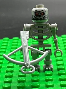 Lego The Lego Movie 2 "Monster Grey Skeleton with Robot Head" Minifigure Lot 529 - Picture 1 of 4