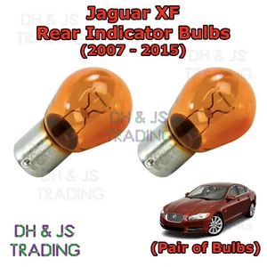 For Jaguar XF Amber Rear Indicator Bulbs Flash Bulb Tail Pair XF Saloon (07-15) - Picture 1 of 1