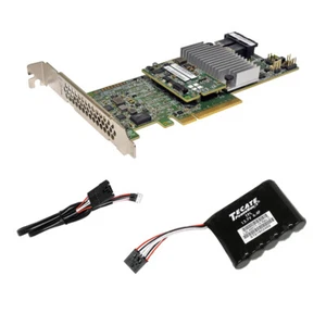 LSI MegaRAID SAS 9361-8i 8-Port 12G PCIe x8 RAID Controller 03-25420-11A/14B FP - Afbeelding 1 van 6