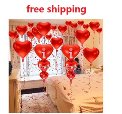 22 Globos De Amor Love Helio Apoyado Decoracion Para San Valentin Regalos Nuevo! — 第 1/4 张图片