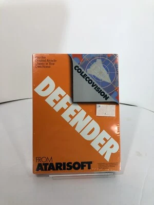 Colecovision DEFENDER Cartridge Atarisoft SEALED Box 1983 ATARI - Image 1 of 4