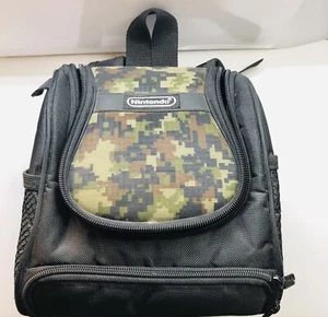 Genuine Nintendo DS GameBoy Digital Camo Mini Backpack Travel Carrying Free-Ship - Picture 1 of 4