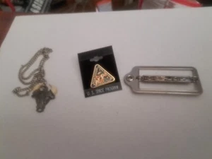 Coach Metal Tag- Bulls Pendant- U.S. Space Program Pin - Picture 1 of 10