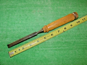 VINTAGE 1/2 ZOLL FASE KANTE STECKSCHLÜSSEL MEISSEL HOLZBEARBEITUNGSWERKZEUG MARKENLOS - Bild 1 von 6