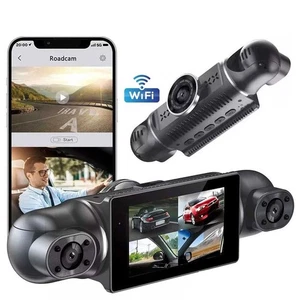 360° Dash Cam Recorder 4 Channel 1080P Car Camera GX - Picture 1 of 16