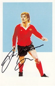 Vintage SIGNED PRESCOTT PICK-UP 1979/80 CARD GORDON McQUEEN MAN UNITED - Picture 1 of 1