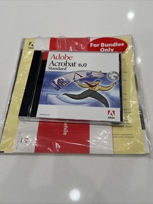 NEW - Adobe Acrobat 6.0 Standard WINDOWS - SEALED - Image 1 of 2
