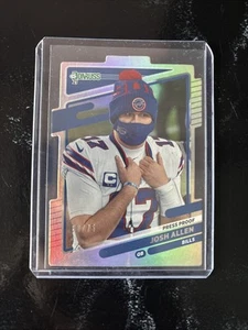 Josh Allen Panini Donruss Optic /75 Buffalo Bills MVP 2021 Card - Picture 1 of 2