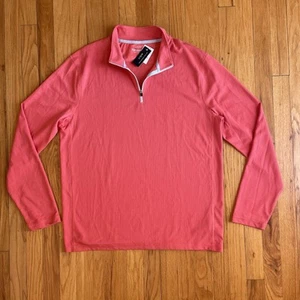J Crew Herren Performance Waffle Half Zip Langarmshirt Gr. L Sweatshirt Mock - Bild 1 von 11