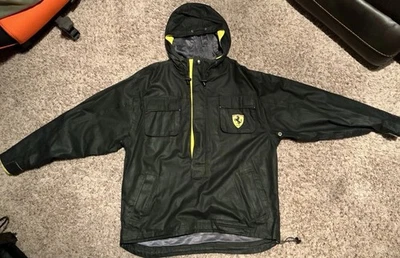 1999 Vintage Ferrari Nylon Hoodie Jacket XL | Officially Licensed - Image 1 of 4
