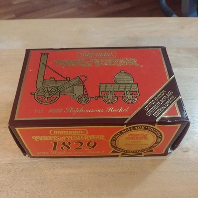 Matchbox Models Of Yesteryear Y12 Stephenson’s 1829 The Rocket - Image 1 of 3