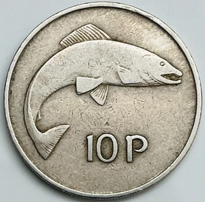 1969 Ireland 10 Pence KM# 23 Circulated Condition - Image 1 of 3