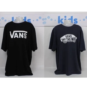 X 2 Vans Kids T Shirt Size XL (14+) Bundle Article - Picture 1 of 15