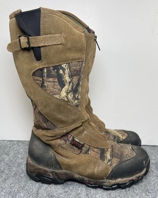 CABELAS GORE-TEX SCENT-LOK Zippered Insulated Huntng Boots Men's 12M Camo - Image 1 of 4