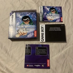 Yu Yu Hakusho Ghost Files Spirit Detectives (Game Boy Advance) Box Manual Poster - Picture 1 of 9