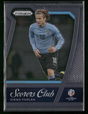 2024 Panini Prizm CONMEBOL Copa America #27 Diego Forlan Scorers Club - Image 1 of 2