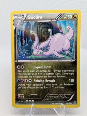 Goodra 60/98 Holo Rare XY Ancient Origins Pokemon Card TCG LP - Image 1 of 4