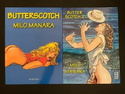 Butterscotch #1-2 by Milo Manara - Eurotica - NBM Publishing - VF - Image 1 of 4