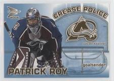 2003-04 Pacific Prism Crease Police Patrick Roy #2 HOF