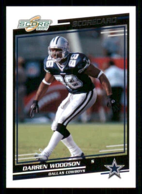 2004 Score Scorecard #108 Darren Woodson /625 - Image 1 of 2