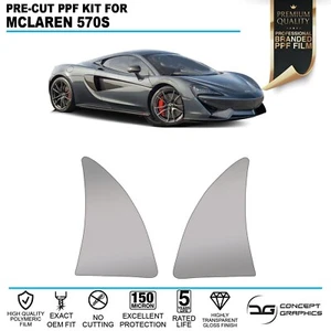 Hinterradläufe Steinschutz PPF Lackschutzfolie Kit für McLaren 570S 540 - Bild 1 von 4