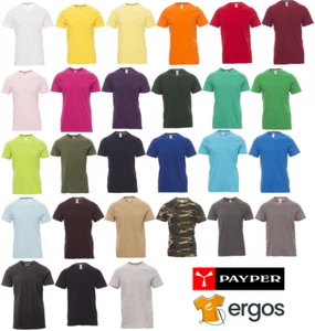 PAYPER SUNSET T-Shirt Maglia Uomo Manica Corta 100% Cotone Maglietta Girocollo - Imagen 1 de 30