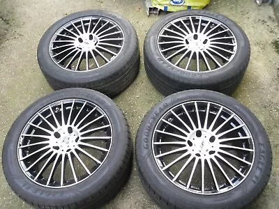 8x18 ET30 BMW AEZ Alufelgen 5er 6er F10 F11 F12 F13 255/45 SOMMERREIFEN XL RDKS - Bild 1 von 4