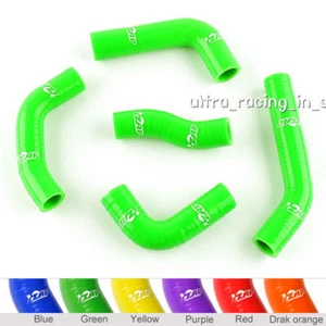 Green Radiator Hoses For 2000-2009 Honda XR650 XR650R 01 02 03 04 05 06 07 08  - Picture 1 of 2