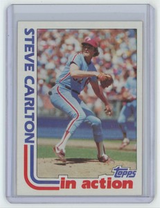 1982 Topps Steve Carlton .  Philadelphia Phillies #481