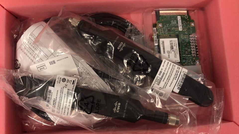 NEW Cisco EHWIC-4G-LTE-ST 2.0 4G LTE W/less WAN Card for Cisco ISR - Image 1 of 1