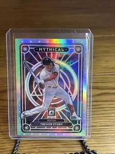 2021 DONRUSS OPTIC TREVOR STORY MYTHICAL SILVER PRIZM PARALLEL COLORADO ROCKIES - Bild 1 von 2