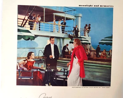 Grace Line Santa Elena Crucero Viaje Vintage 1934 Anuncio Revista Impresión Foto 1 de 4