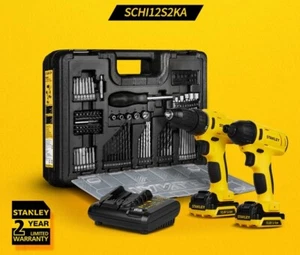 Stanley SCHI12S2KA 10.8V Impact/Hammer driver combo Kit[220~240V charger] - Picture 1 of 10