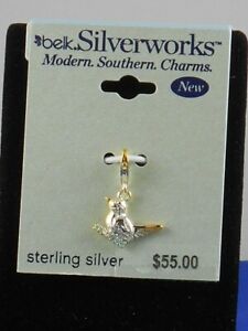 Belk Silverworks Sterling Silver MODERN SOUTHERN CHARMS SC State Bird Charm $55