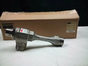 Dayton 5NAT8 316 Stainless Steel Steam Operated Maintenance Free Jet Pump 1-1/4" - Picture 1 of 5