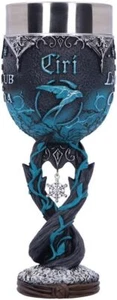 Nemesis Now Officially Licensed The Witcher Ciri Goblet, Blue, 19.5cm, Resin - Picture 1 of 3