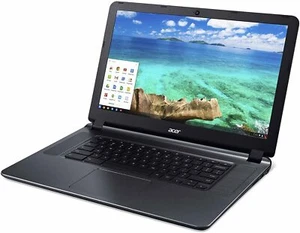 15.6" Acer Flagship Chromebook Laptop Intel 2.8gz 2GB RAM 16GB HDMI USB cam wifi - Picture 1 of 4