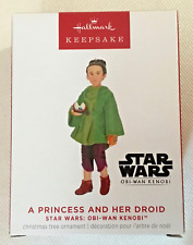 2023 Hallmark Ornament~ Star Wars "Princess And Her Droid"~ Limited Edition~ NEW