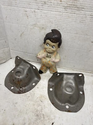 70 71 72 73 74 Amc AMX Javelin Original Front Shock Tower Mount Plates Mount - Image 1 of 4